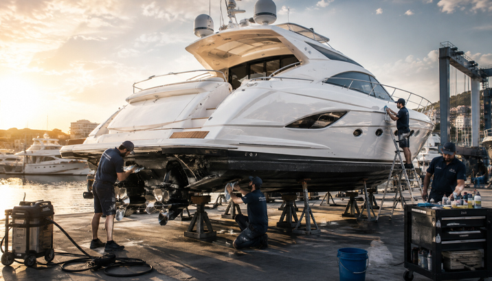 Repair & Maintenance of Marine Machines & Equipments