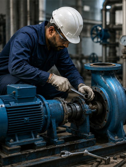Repair & Maintenance of Pumps & Valves