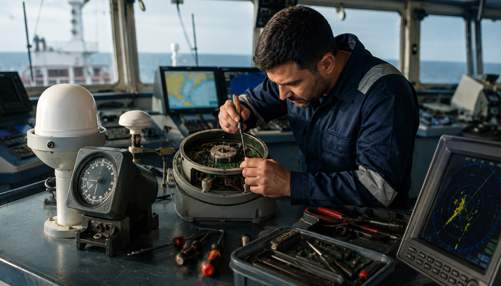 Repair & Maintenance of the Measuring & Navigating Equipment